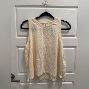 NWOT Bombas Pima Cotton Butter Yellow Tank Top